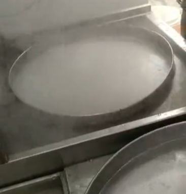 仿手工涼皮機展示